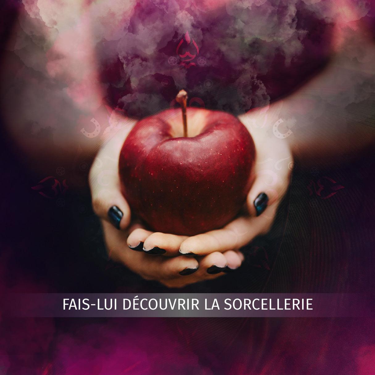 Sorcellerie Moderne, Wicca France, Cartes Cadeaux, Pomme Blanche Neige, Fruit défendue | Witchiz