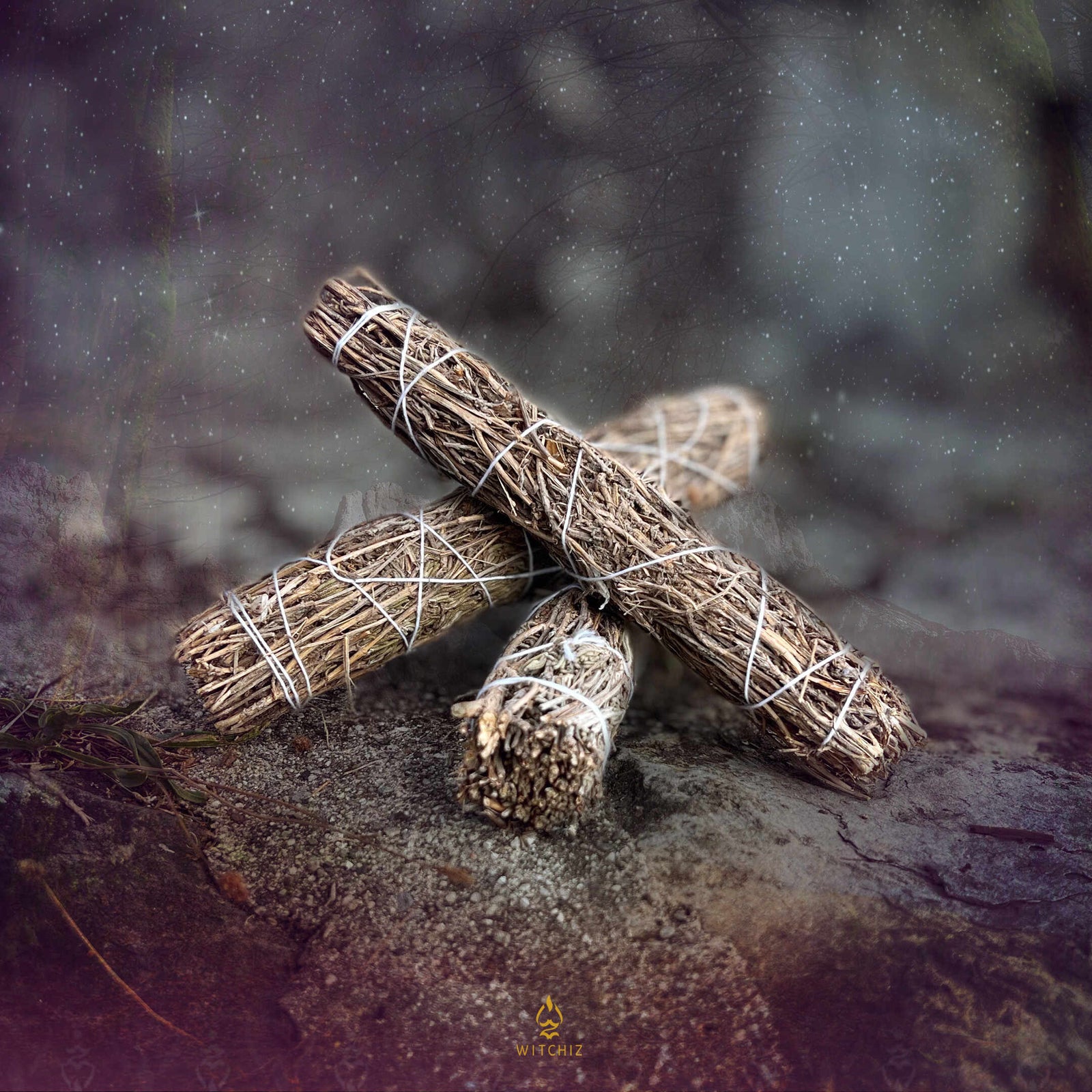 Lavande Séchée Prix, Baton Fumigation Lavande, Encens lavande Purification | Witchiz