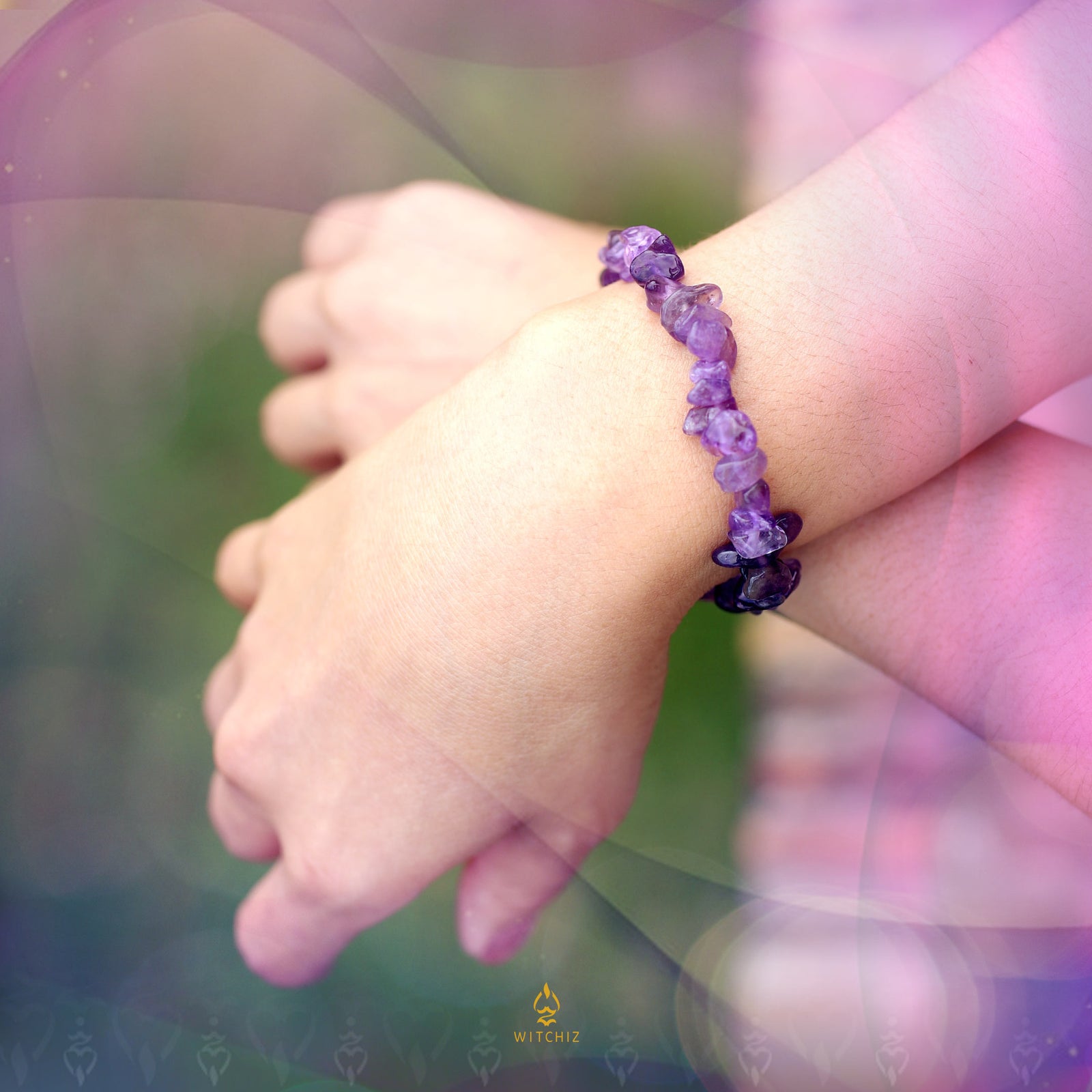 Bracelet Amethyste, Bijoux Pierre Amethyste, Bijoux Amethyste | Witchiz