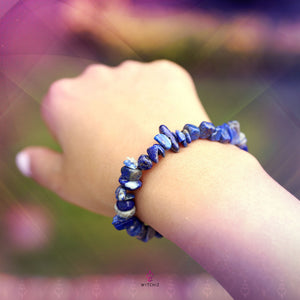 Bracelet Lapis Lazuli, Bracelet Pierre Bleue, Prix Bracelet Lapis Lazuli | Witchiz