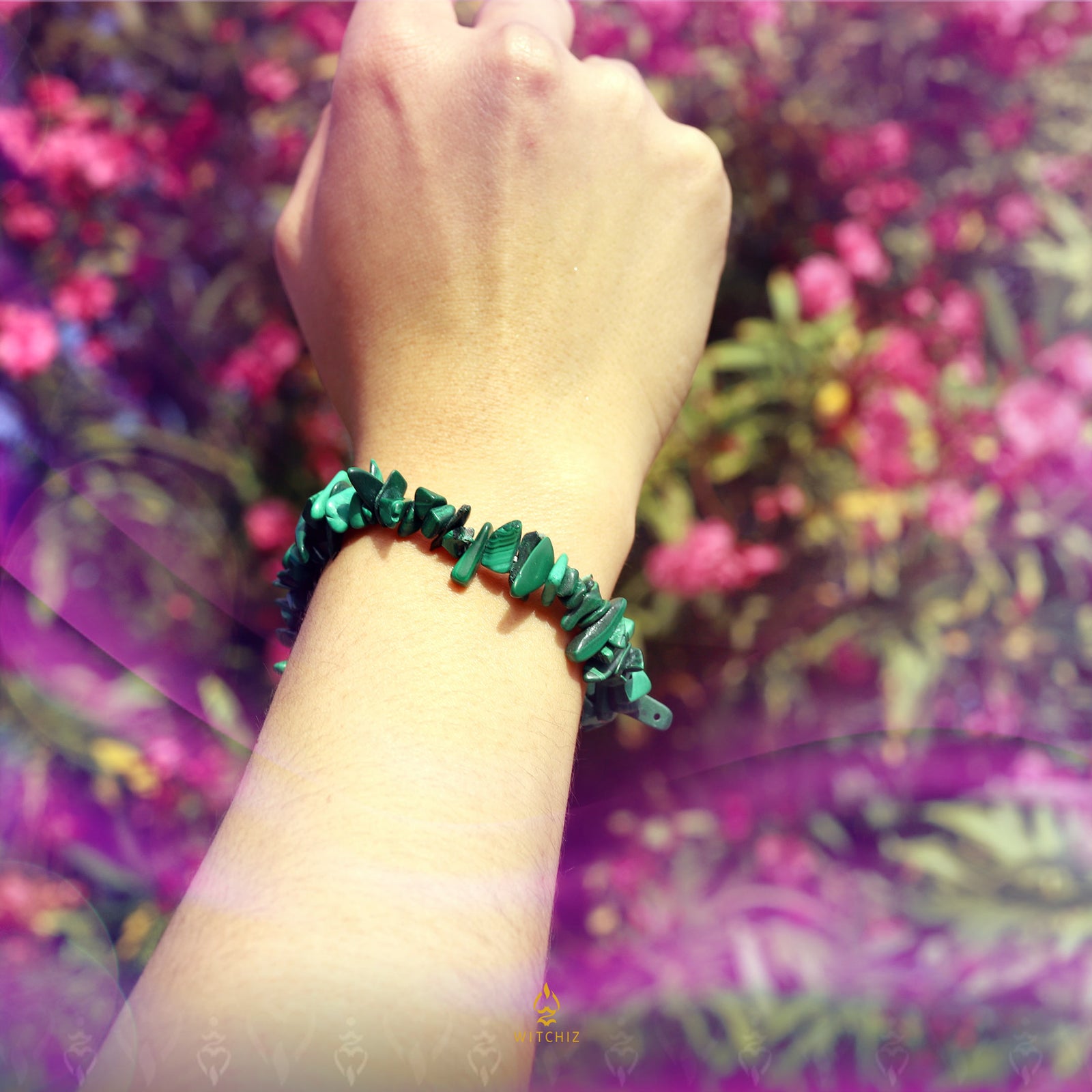 Bracelet Malachite, Bracelet Energie, Bracelet Perles Malachite | Witchiz
