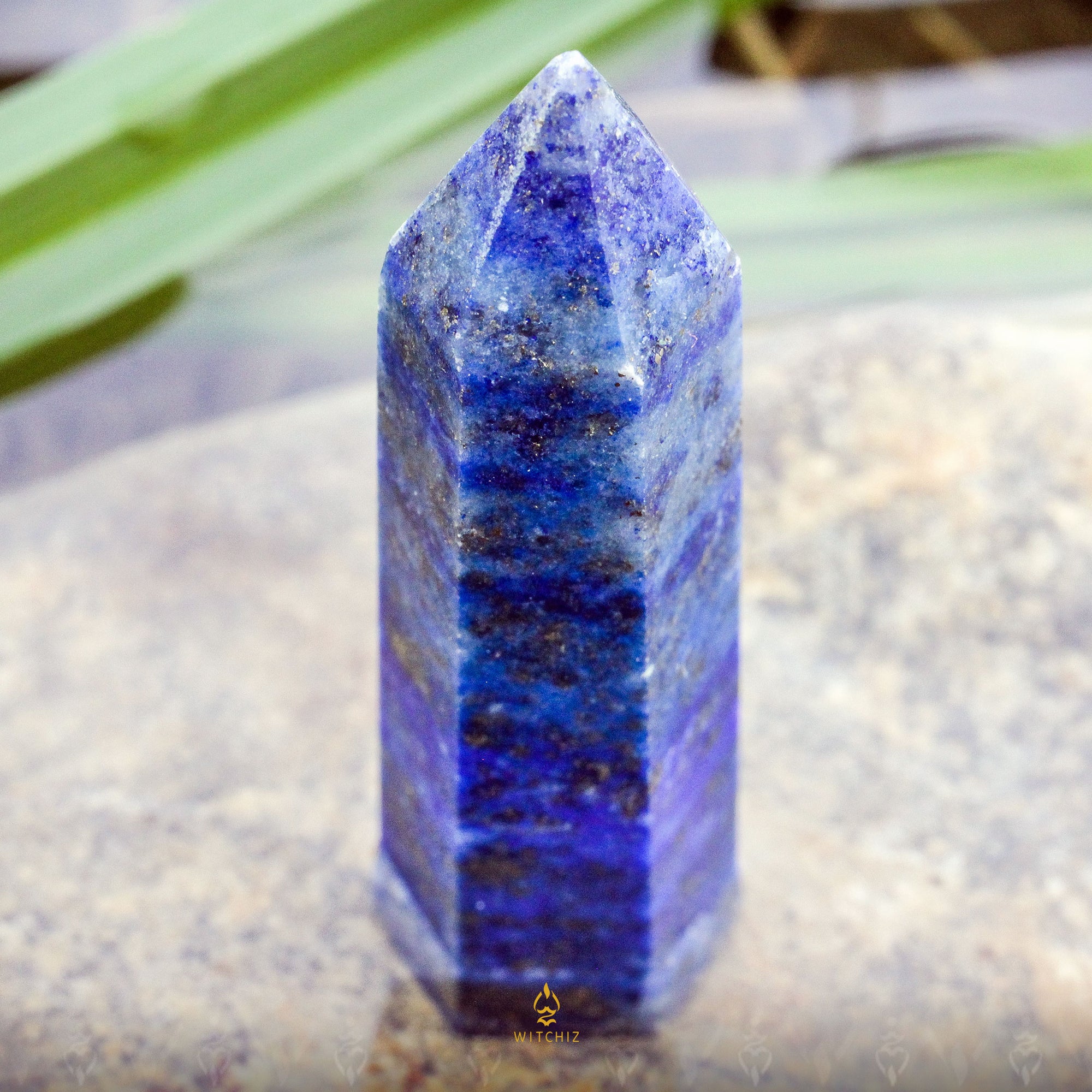 Cristal de Lapis Lazuli, Baguette Lapis Lazuli , Lapis Lazuli Prix | Witchiz