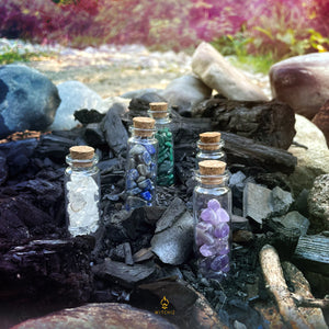 Spell Jar, Spell Jar de Protection, Mini Flacons |Witchiz