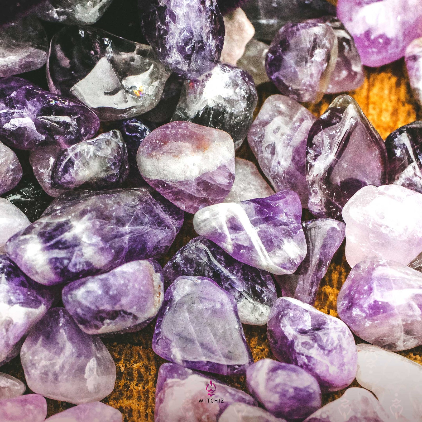 Améthyste Prix Kg, Granulés d'Amethyste, Petites Pierres Violettes | Witchiz 