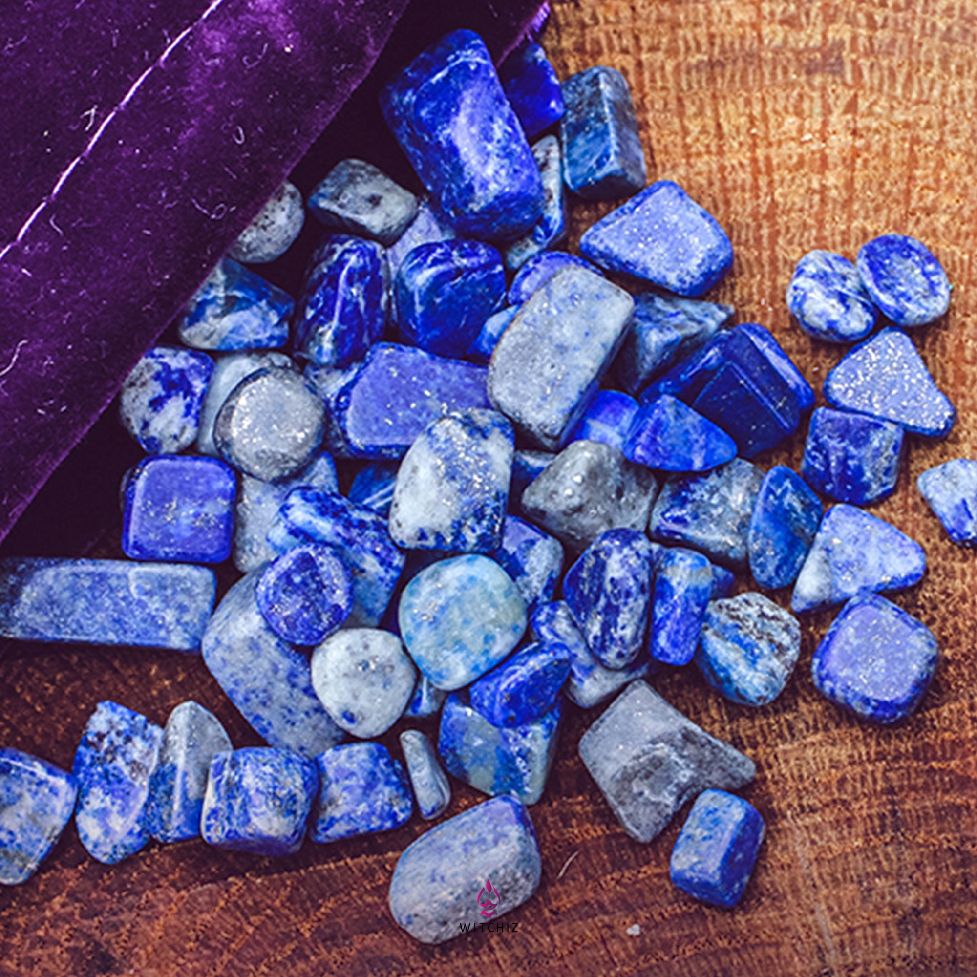 Granulés de Lapis Lazuli, Petite Pierre Lapis Lazuli, Lapis Lazuli en Kg | Witchiz