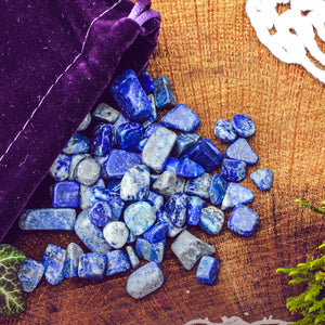 Granulé Lapis Lazuli Prix, Lapis Lazuli Naturel, Petite Pierre bleue | Witchiz