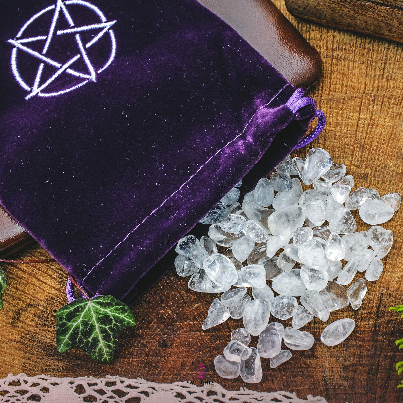 Granulé de Quartz, Granulé Cristal de Roche, Cristal de Roche Mini | Witchiz