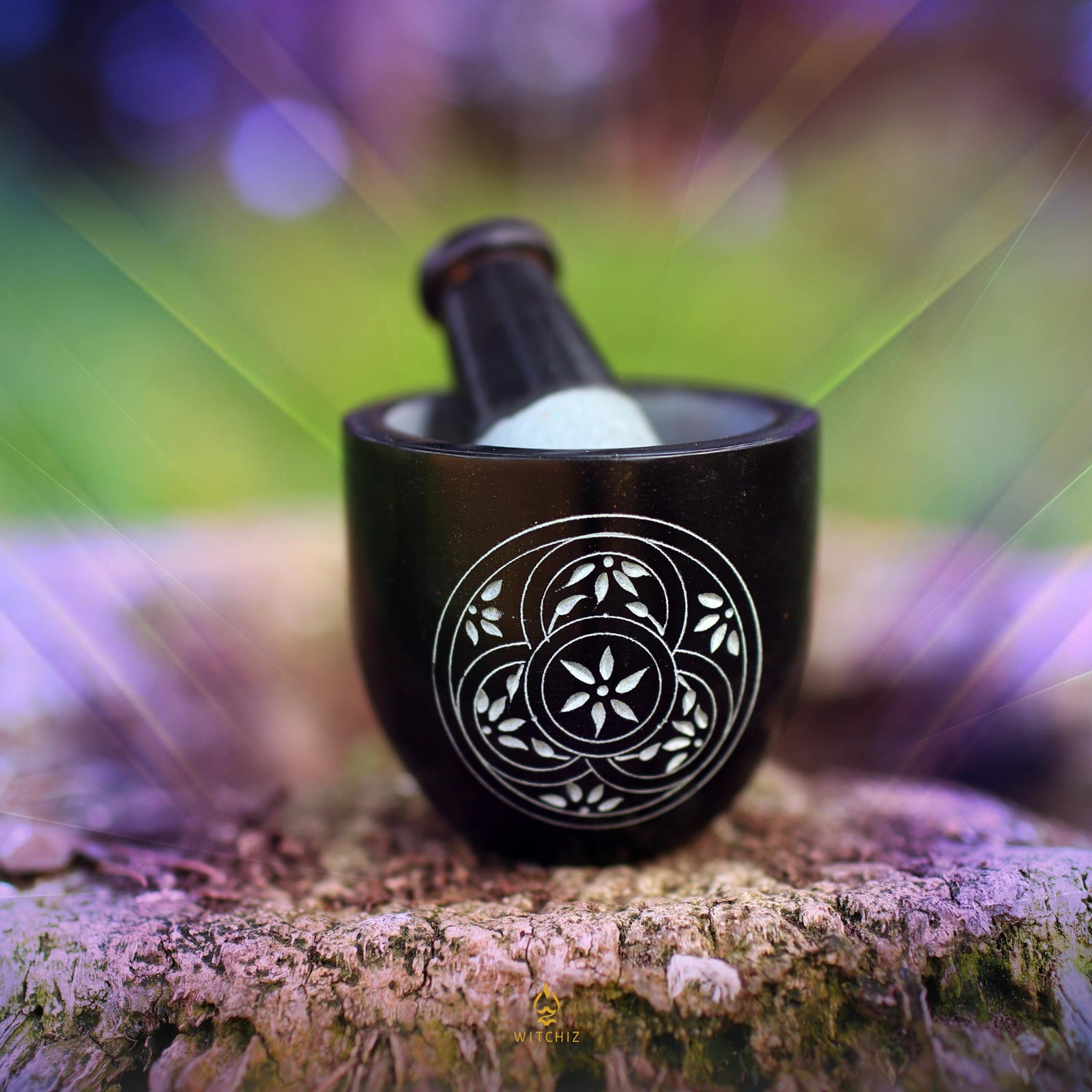 Mortier et Pilon, Mortier et Pilon Magique, Pilon et Mortier Wiccan | Witchiz 