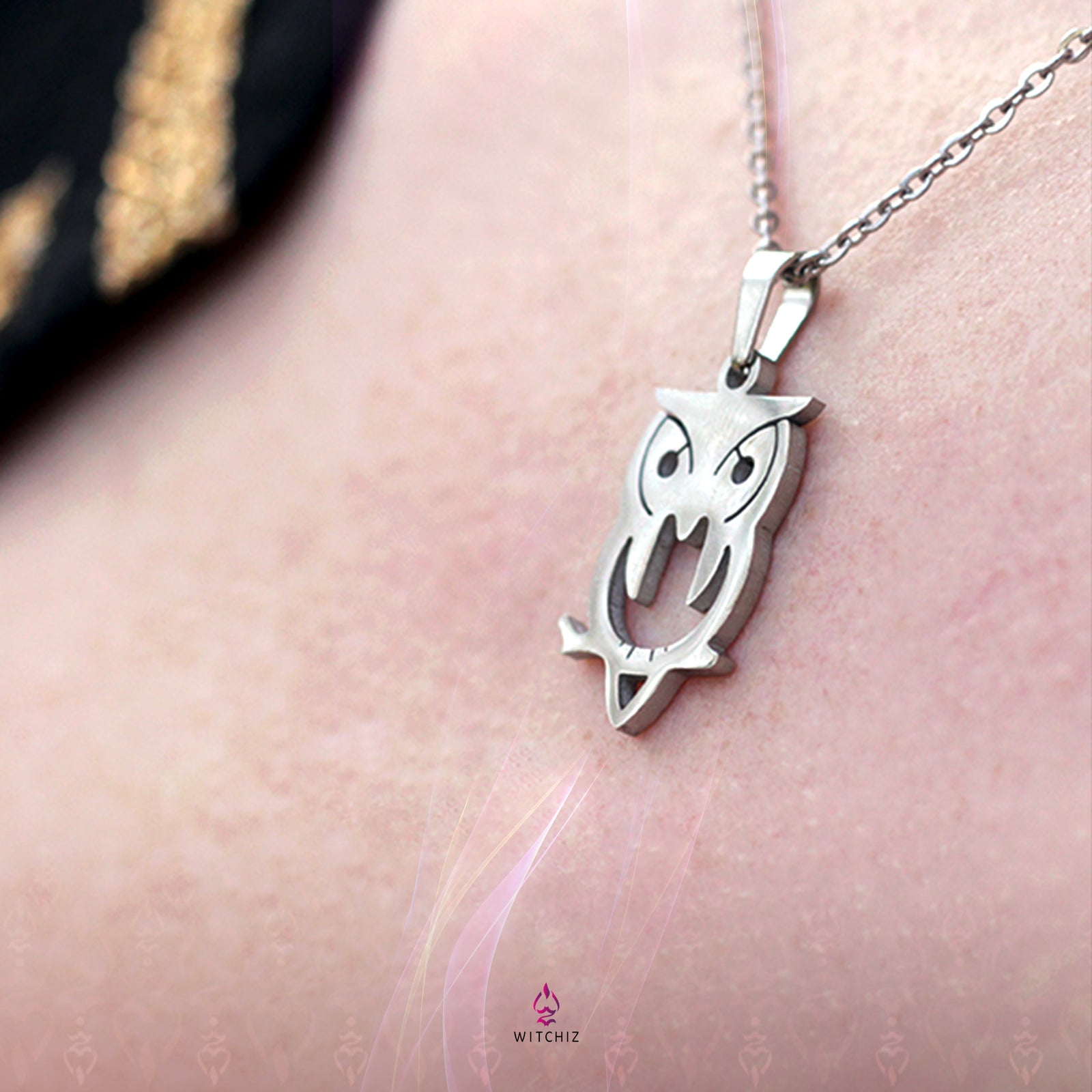 Pendentif & Boucles Hiboux