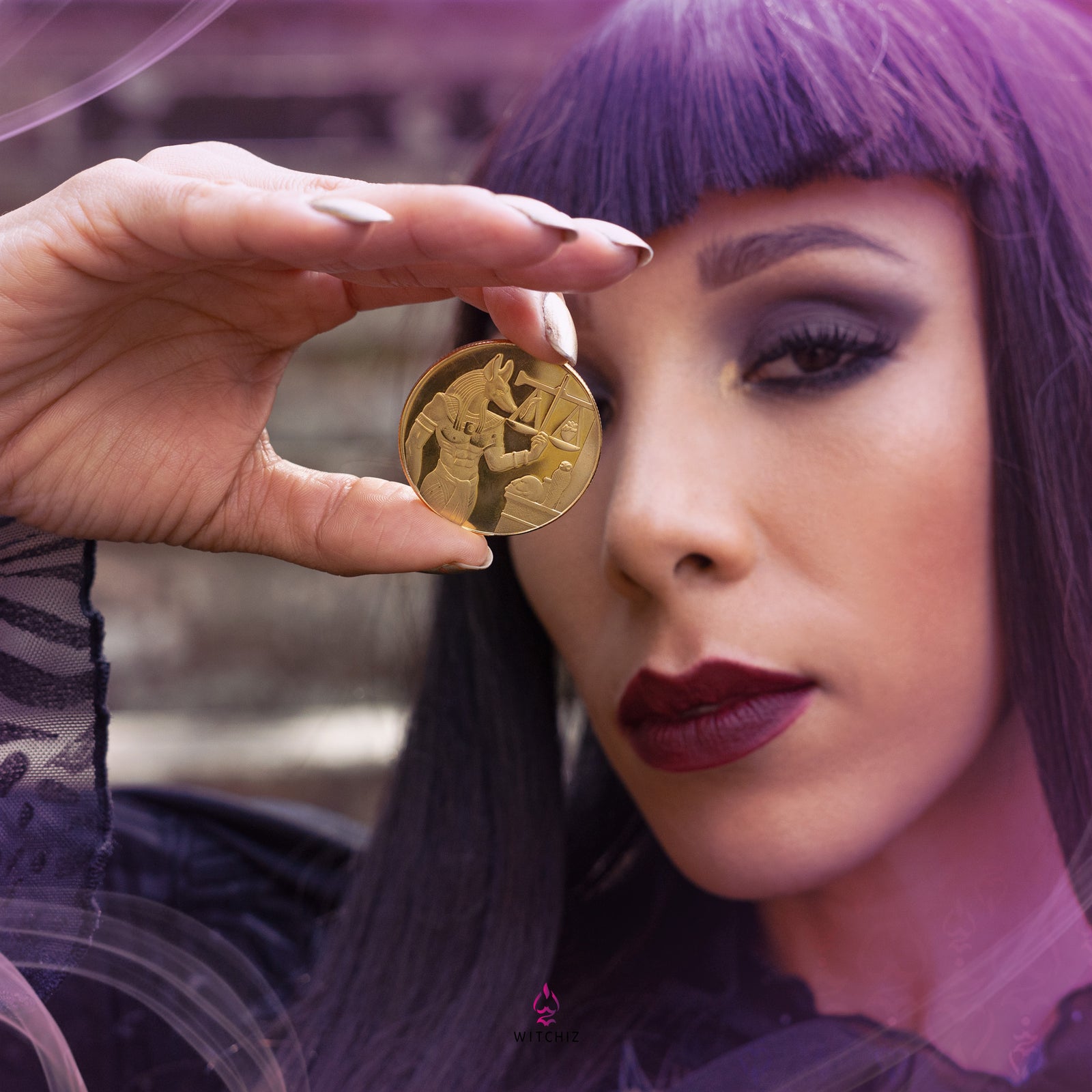 Pièce d'Abondance, Pièce d'abondance Porte Chance, Pièce d'Abondance Or | Witchiz