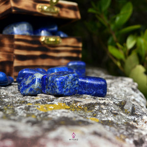 Pierre Roulée Lapis Lazuli, Coffret Lapis Lazuli, Lapis Lazuli Prix | Witchiz