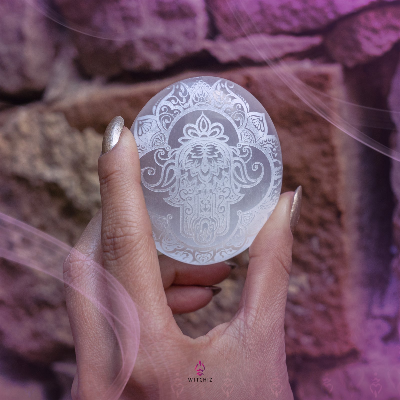 Pierre de Vision, Sélénite, Pierre de Vision Cristal de Roche | Witchiz