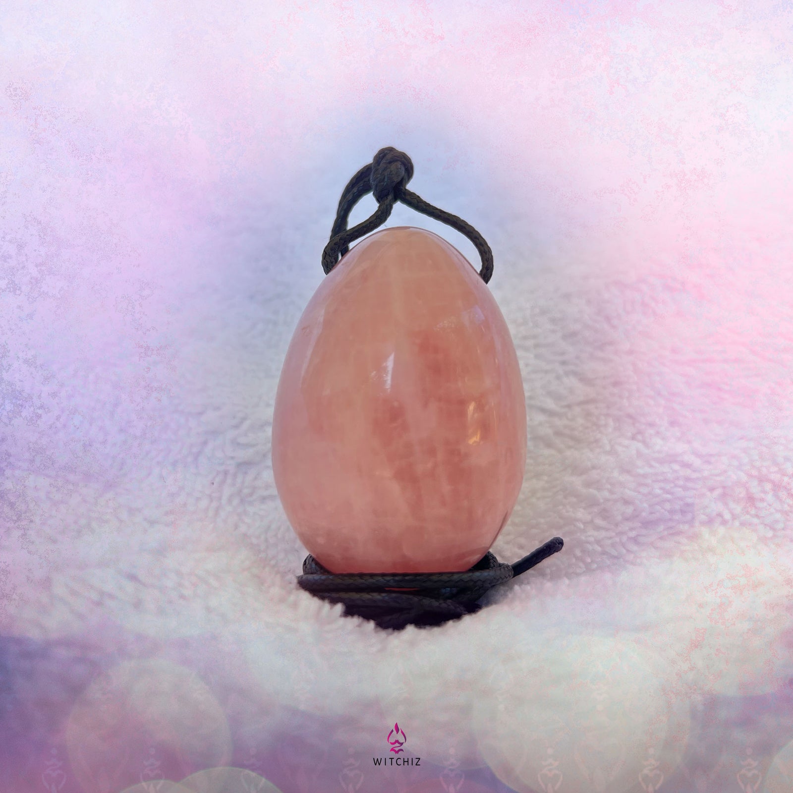 Oeuf de Yoni Quartz Rose