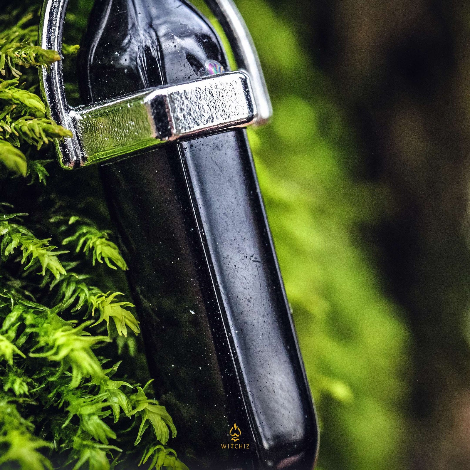 Talisman d'Obsidienne, Pendentif d'Obsidienne, Collier d'Obsidienne | Witchiz